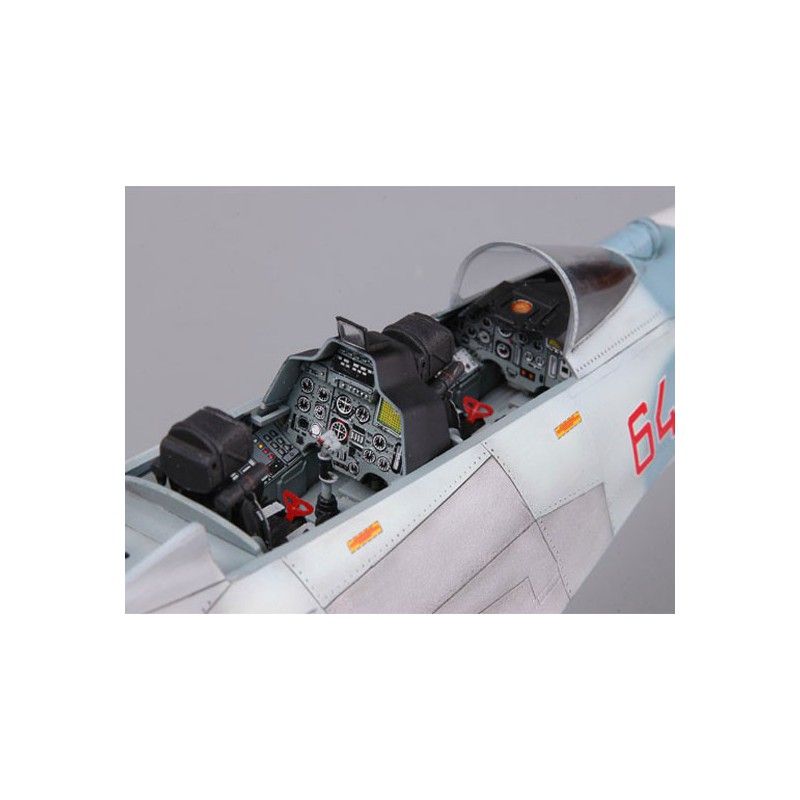 SU-27UB Flanker-C plastic plane model | Scientific-MHD