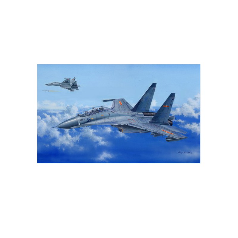 SU-30MKK plastic plane model Flanker G 1/48 | Scientific-MHD