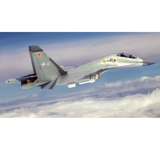 SU-30MKK FLANKER-G plastic plane model SU-30MKK FLANKER-G plastic plane model | Scientific-MHD