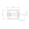 Electric motor radio controlled engine DM2220 KV1100 | Scientific-MHD