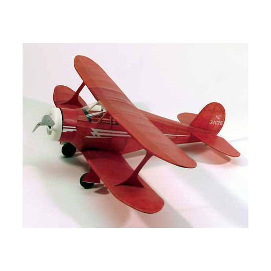 Staggerwing free flight airplane | Scientific-MHD