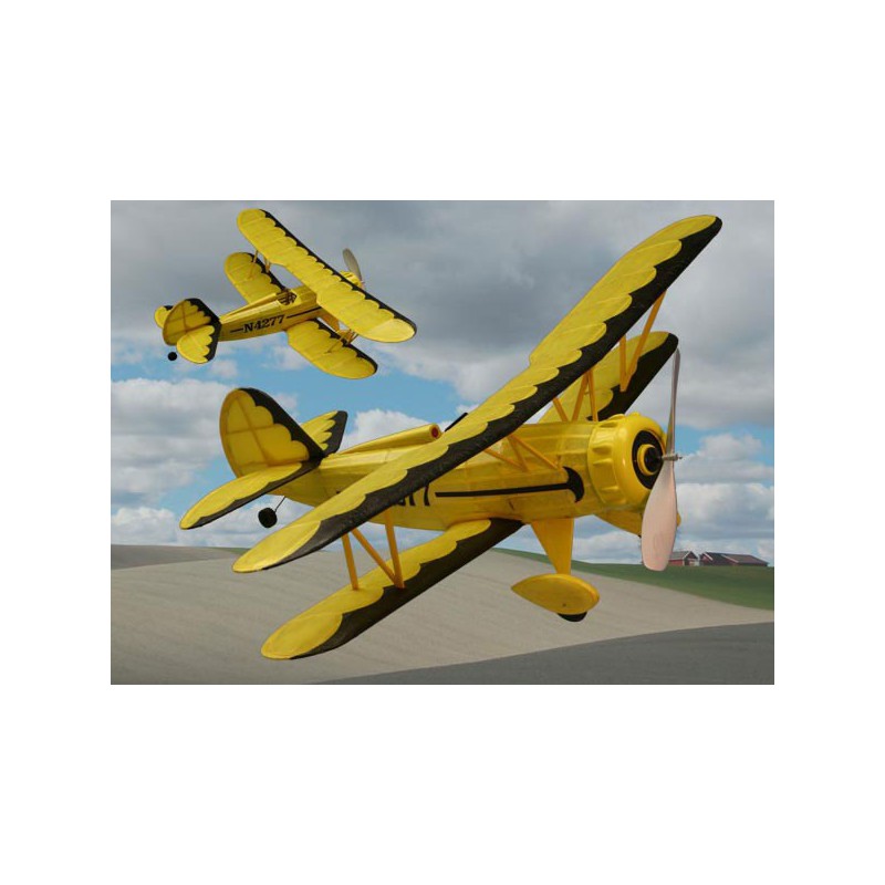 WACO YMF5 free flight airplane | Scientific-MHD