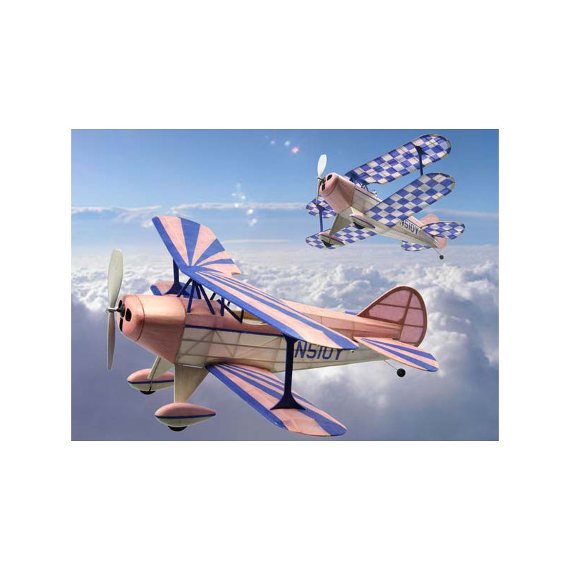 Free flight airplane radio-controlled Pitts Special S-1 | Scientific-MHD