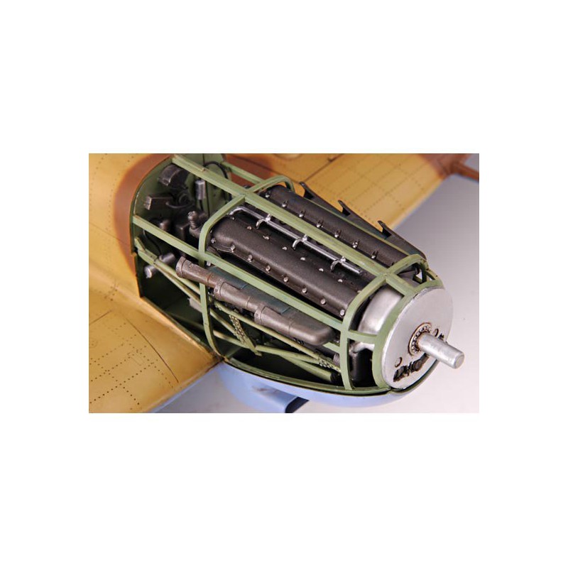 Plastic plastic model spitfire mk.vb/too much | Scientific-MHD