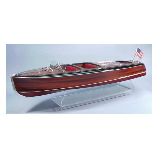 Triple cockpit Cris-Craft radio-controlled electric boat Triple cockpit Cris-Craft radio-controlled electric boat | Scientific-MHD