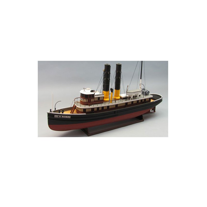 Electric Boat Radiochered Tug The George W Washburn | Scientific-MHD