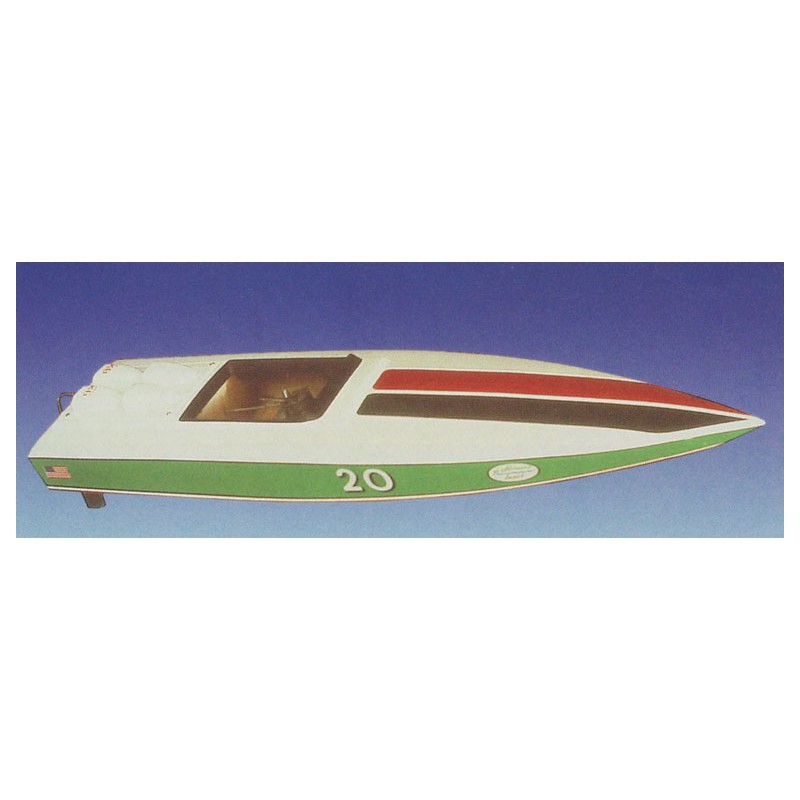 DEEP VEE 40 CF radio -controlled thermal boat | Scientific-MHD