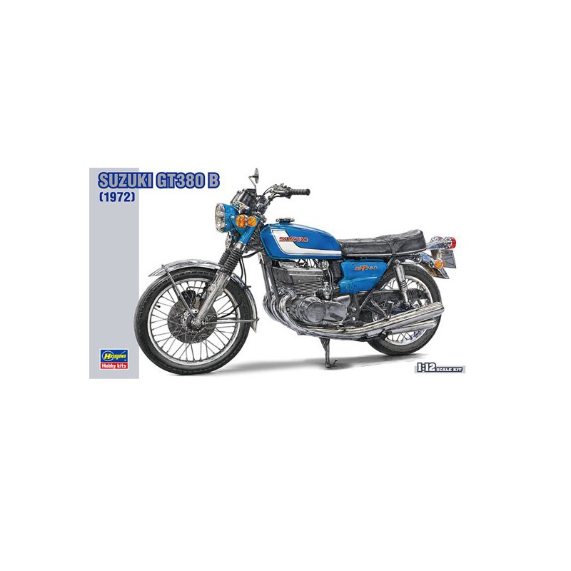 Suzuki GT380 B 1/24 plastic motorcycle model | Scientific-MHD