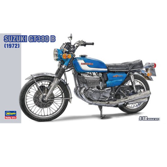 Suzuki GT380 B 1/12 plastic motorcycle model Suzuki GT380 B 1/24 plastic motorcycle model | Scientific-MHD
