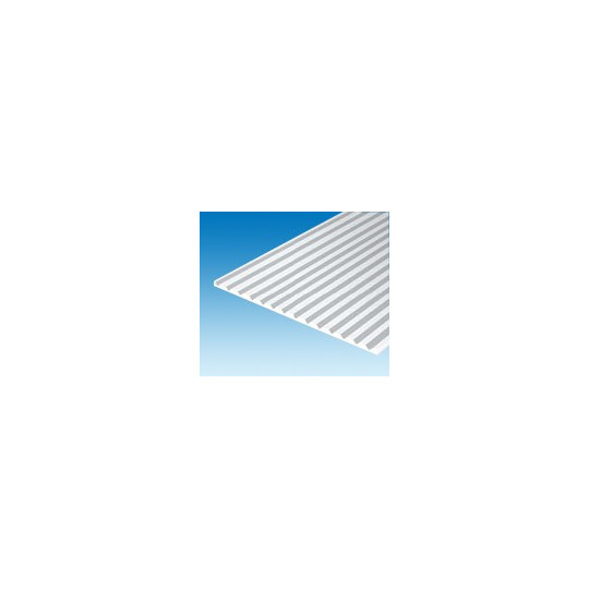 Polystyrene material "V" 152x304x1,01x2.54mm | Scientific-MHD