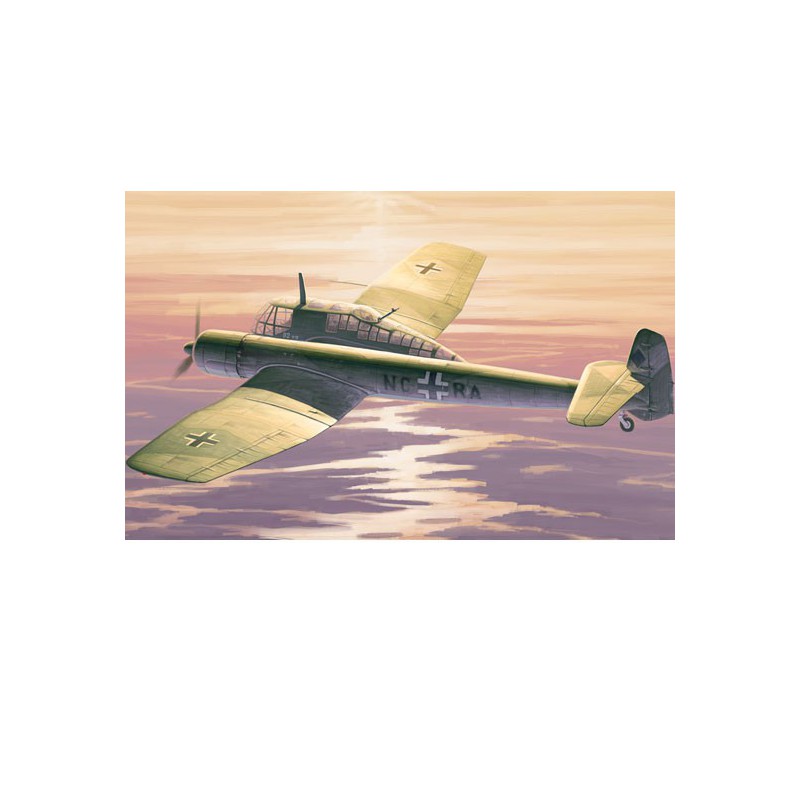 Plastic plane model German BV-141 1/48 | Scientific-MHD