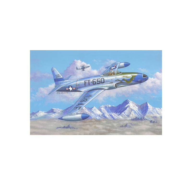 F-80C plastic plane model Shooting Star 1/48 | Scientific-MHD