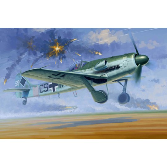 Plastic plane model FW 190D-12 1/48 Plastic plane model FW 190D-12 1/48 | Scientific-MHD