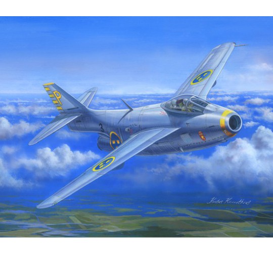 Plastic plane model J29B bar 1/48 Plastic plane model J29B bar 1/48 | Scientific-MHD