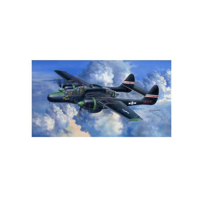 US P-61C Black Widow 1/48 plastic plane model | Scientific-MHD