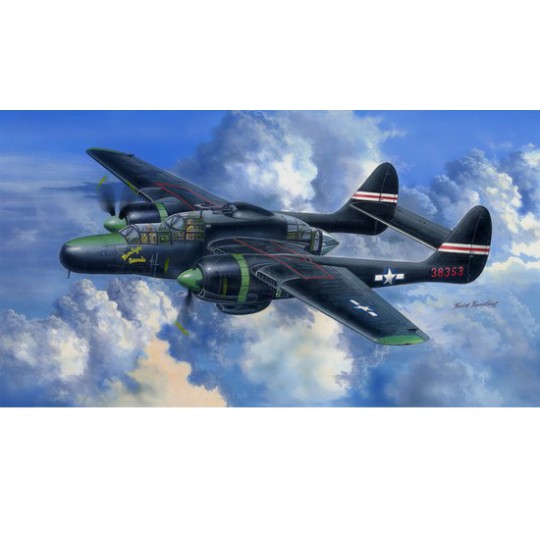 US P-61C Black Widow 1/48 plastic plane model US P-61C Black Widow 1/48 plastic plane model | Scientific-MHD