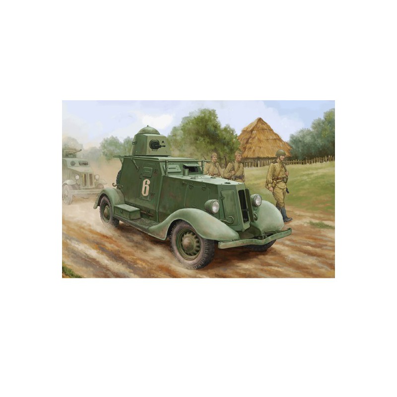 Plastic truck model Ba-20 1937 1/35 | Scientific-MHD