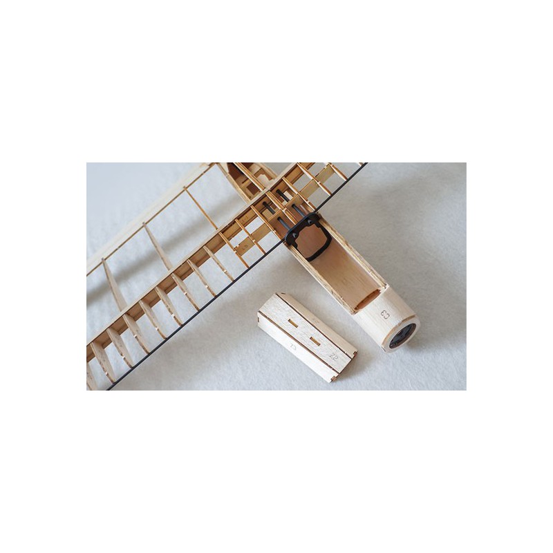 Radio controlled glider Uzi EF R/C Kit 1400mm | Scientific-MHD