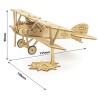 Easy mechanical 3D puzzle for mini albatros static 1/48 model | Scientific-MHD