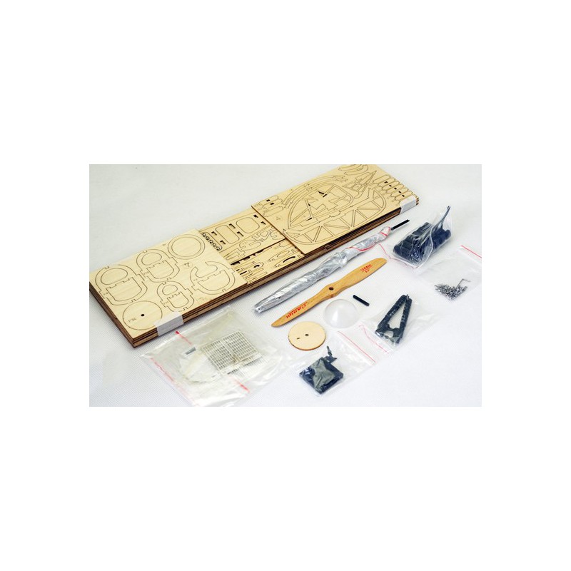 Wooden airplane model Albatros 500mm Kit | Scientific-MHD