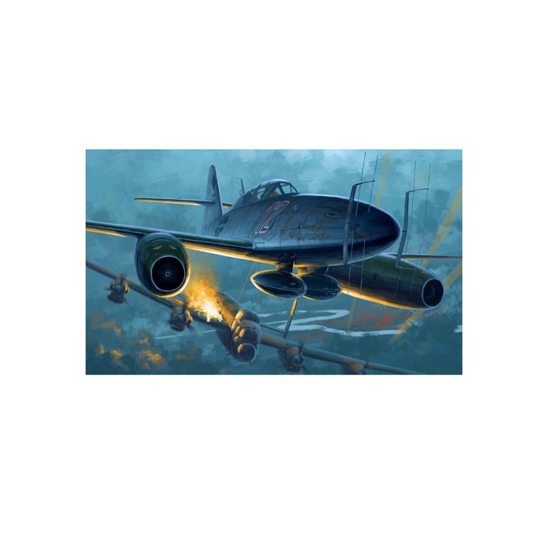 Plastic plane model Me 262 B-1A/U1 1/48 | Scientific-MHD