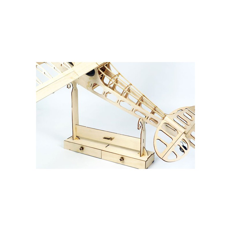 Terrain accessory stand of wood in wood to assemble | Scientific-MHD