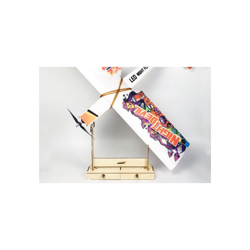 Terrain accessory stand of wood in wood to assemble | Scientific-MHD