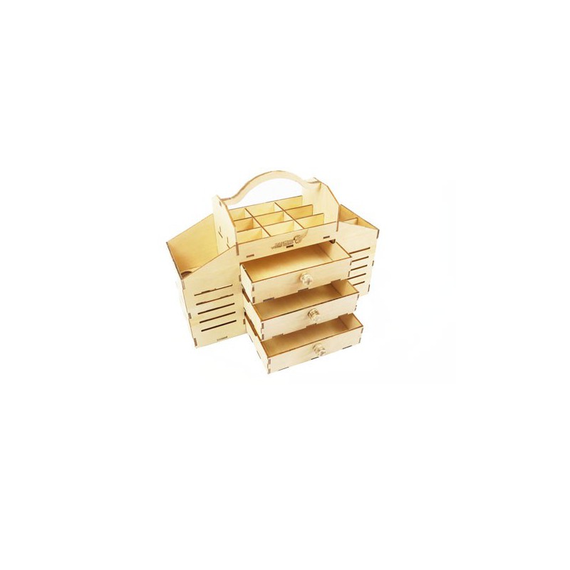 Terrain accessory Caisse de terrain in wood to assemble | Scientific-MHD