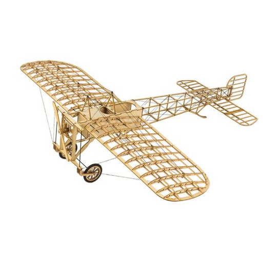 Blériot IX static wooden plane model 1/23 | Scientific-MHD