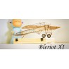 Blériot IX static wooden plane model 1/23 | Scientific-MHD