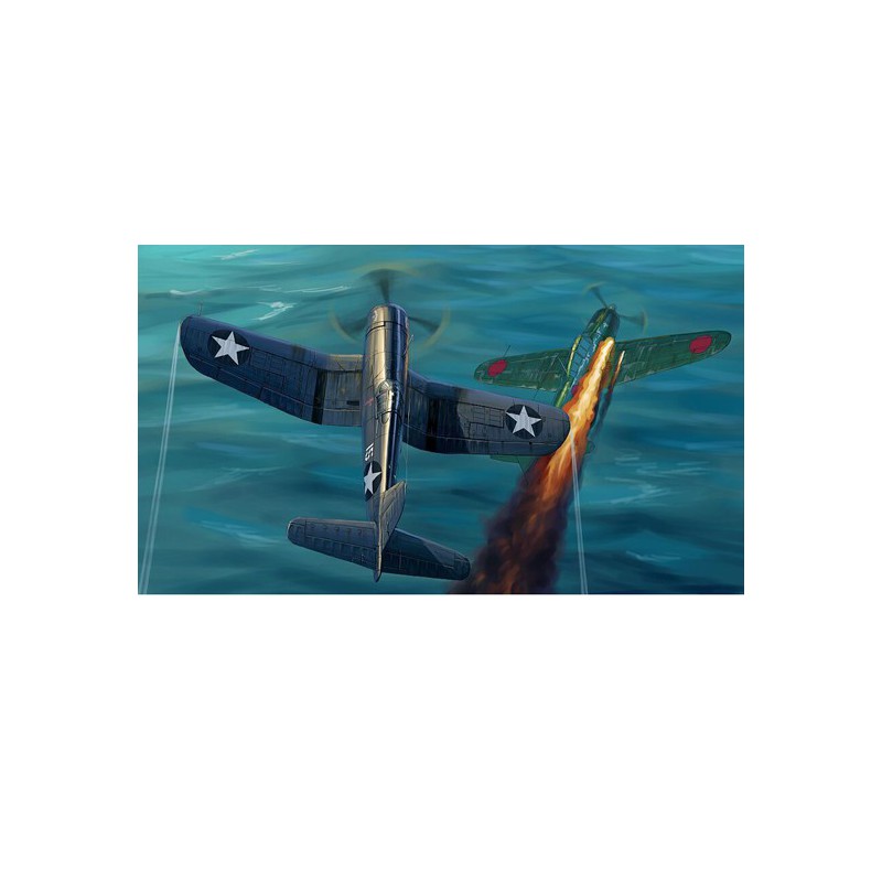 F4U-1 plastic plane model. | Scientific-MHD