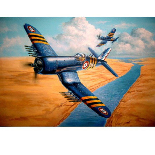 F4U-7 French Navy 1/48 plastic plane model F4U-7 French Navy 1/48 plastic plane model | Scientific-MHD