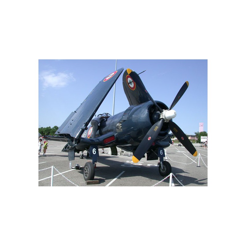 F4U-7 French Navy 1/48 plastic plane model | Scientific-MHD