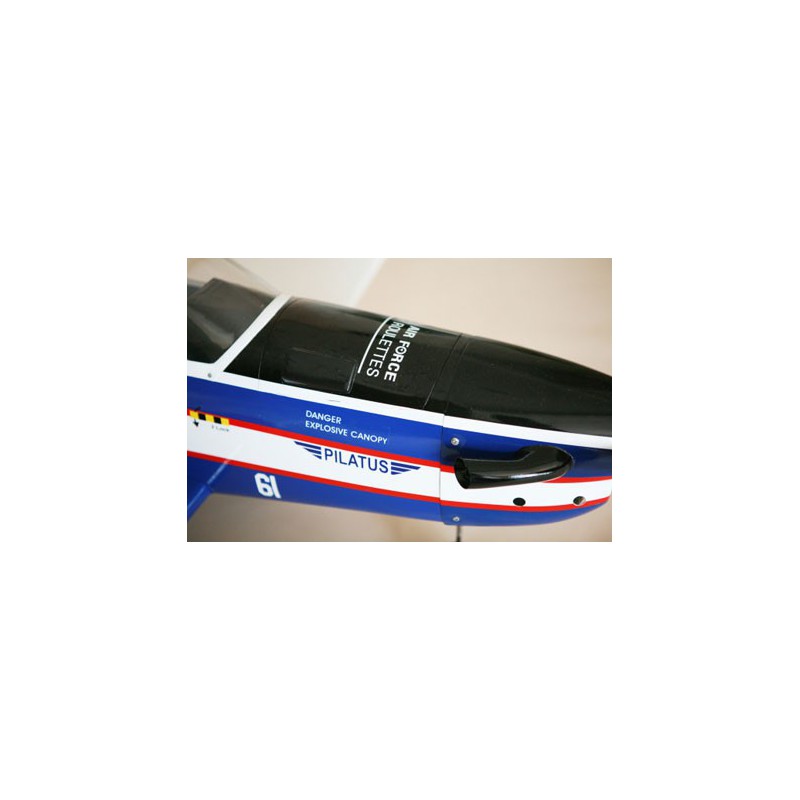 Radio -controlled thermal aircraft PC -9 - 75/91 ARF | Scientific-MHD