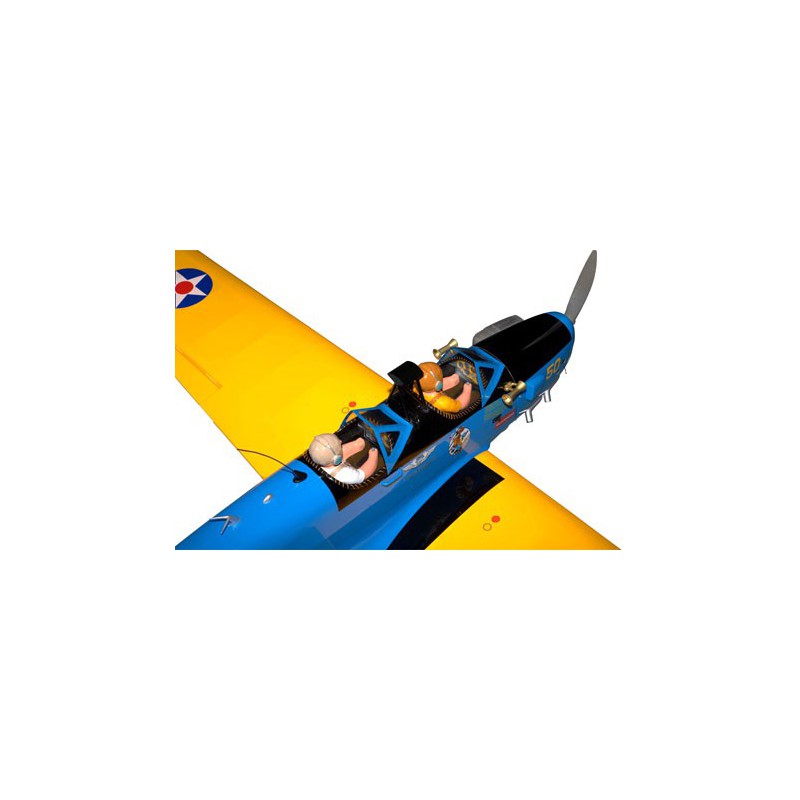 Radio-controlled thermal aircraft pt-19 giant90-120 | Scientific-MHD