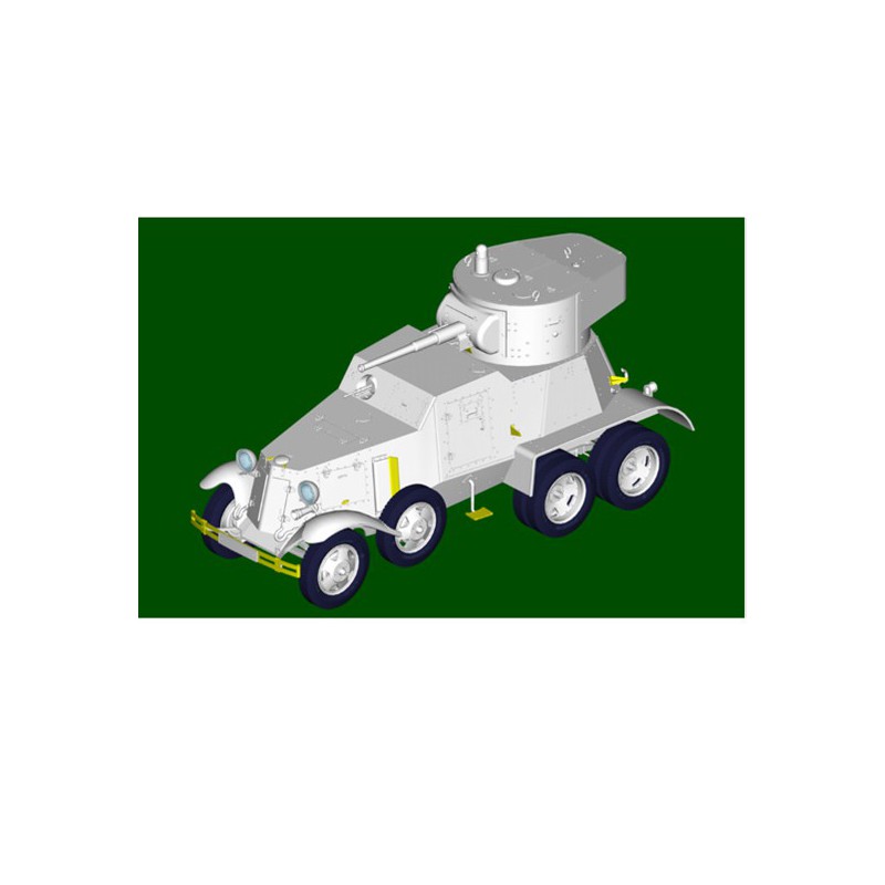 SOVIET BA-6 PLASTIC CHARCHET BA-6 Amor Car 1/35 | Scientific-MHD