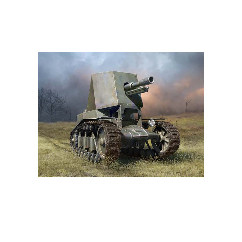 SOVIET SU-18SPH 1/35 plastic plastic model | Scientific-MHD