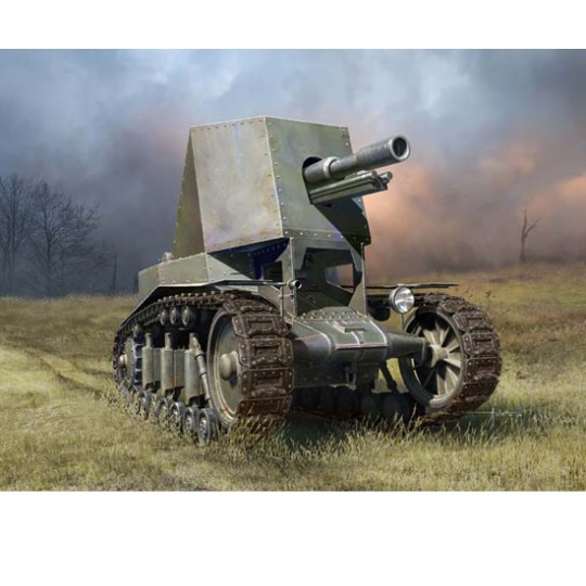 SOVIET SU-18SPH 1/35 plastic plastic model SOVIET SU-18SPH 1/35 plastic plastic model | Scientific-MHD