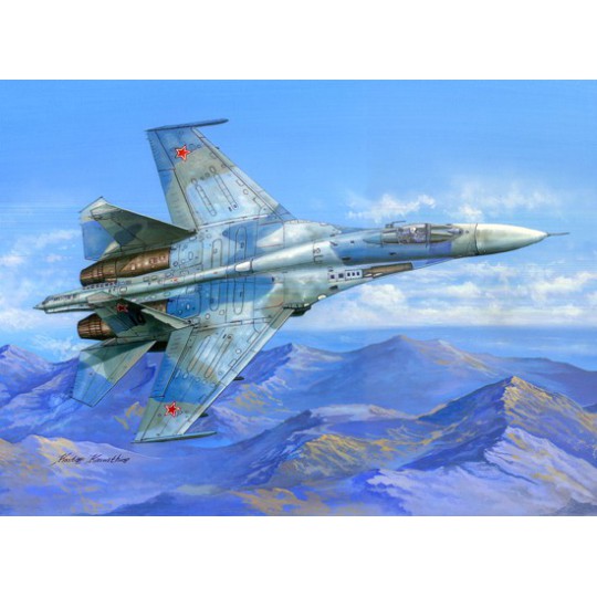 SU-27 plastic plane model Flanker B 1/48 SU-27 plastic plane model Flanker B 1/48 | Scientific-MHD
