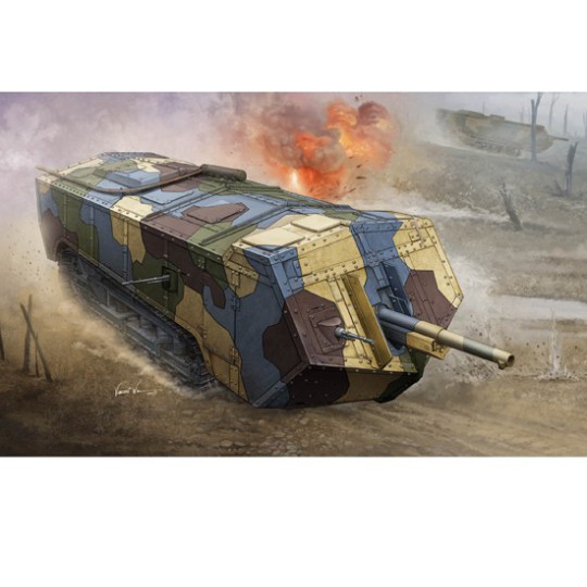 Saint Chamond Medium 1/35 plastic plastic model Saint Chamond Medium 1/35 plastic plastic model | Scientific-MHD