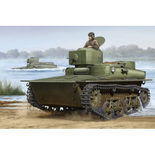T-37 amphibious plastic tank model 1/35 T-37 amphibious plastic tank model 1/35 | Scientific-MHD