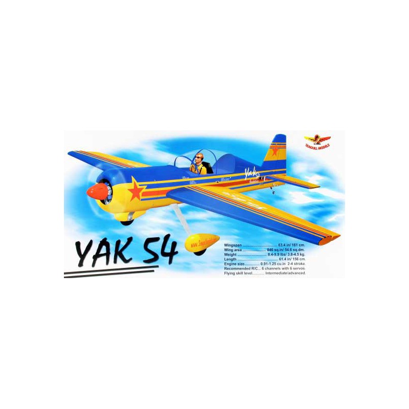 Draft thermal airplane Yak 54 - 90 ARF | Scientific-MHD