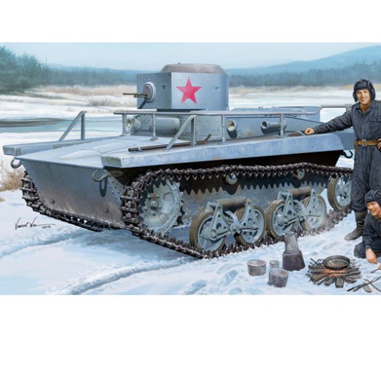 SOVIET T-37TU PLASTIC CHARQUE CHARD COMMAND TANK 1/35 SOVIET T-37TU PLASTIC CHARQUE CHARD COMMAND TANK 1/35 | Scientific-MHD