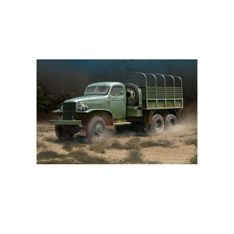 US GMC CCKW-352 Steel Cargo Truck 1/35 plastic truck model | Scientific-MHD