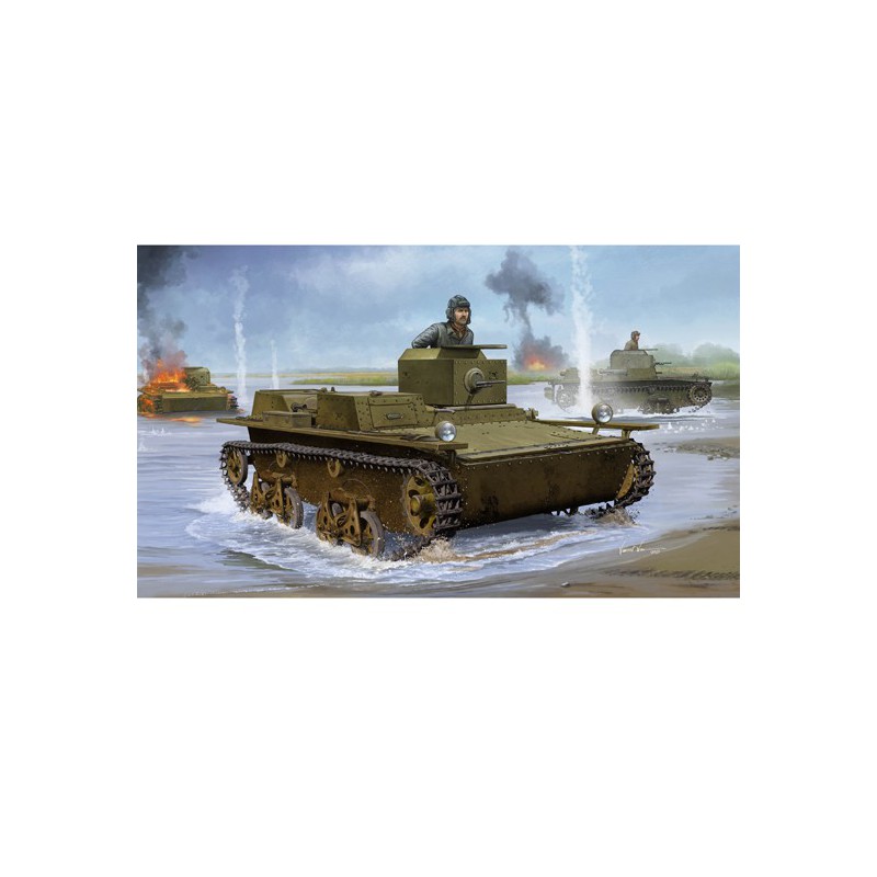 T-38 Light amphibious plastic model 1/35 | Scientific-MHD