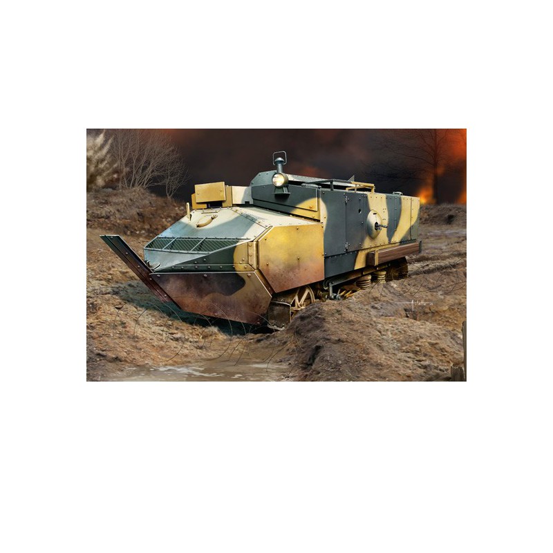Schneider plastic tank model CA Armored 1/35 | Scientific-MHD