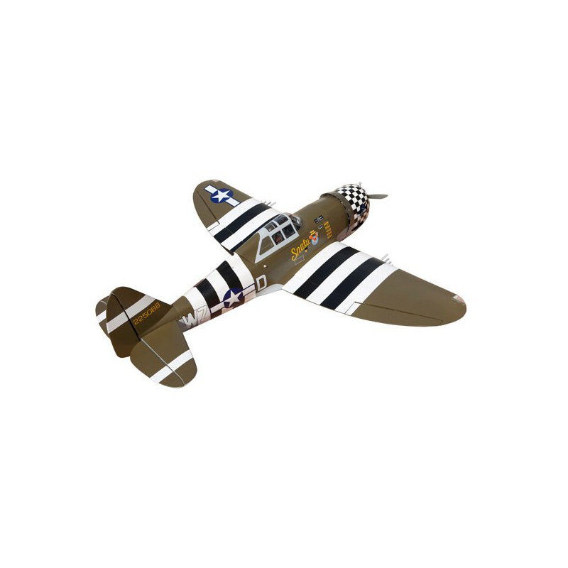 Radio-controlled thermal aircraft P-47G SNAFU 60/15cc ARF | Scientific-MHD