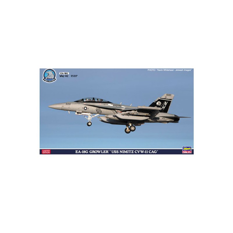 EA-18G Growler ™ plastic plane model “USS Nimitz CVW-11 CAG” | Scientific-MHD