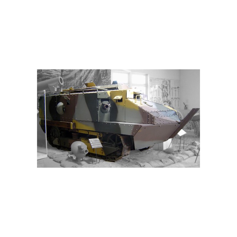 Schneider plastic tank model CA Armored 1/35 | Scientific-MHD