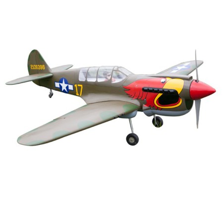 Radio-controlled thermal aircraft P-40N ARF + TR Electric | Scientific-MHD Radio-controlled thermal aircraft P-40N ARF + TR Electric | Scientific-MHD